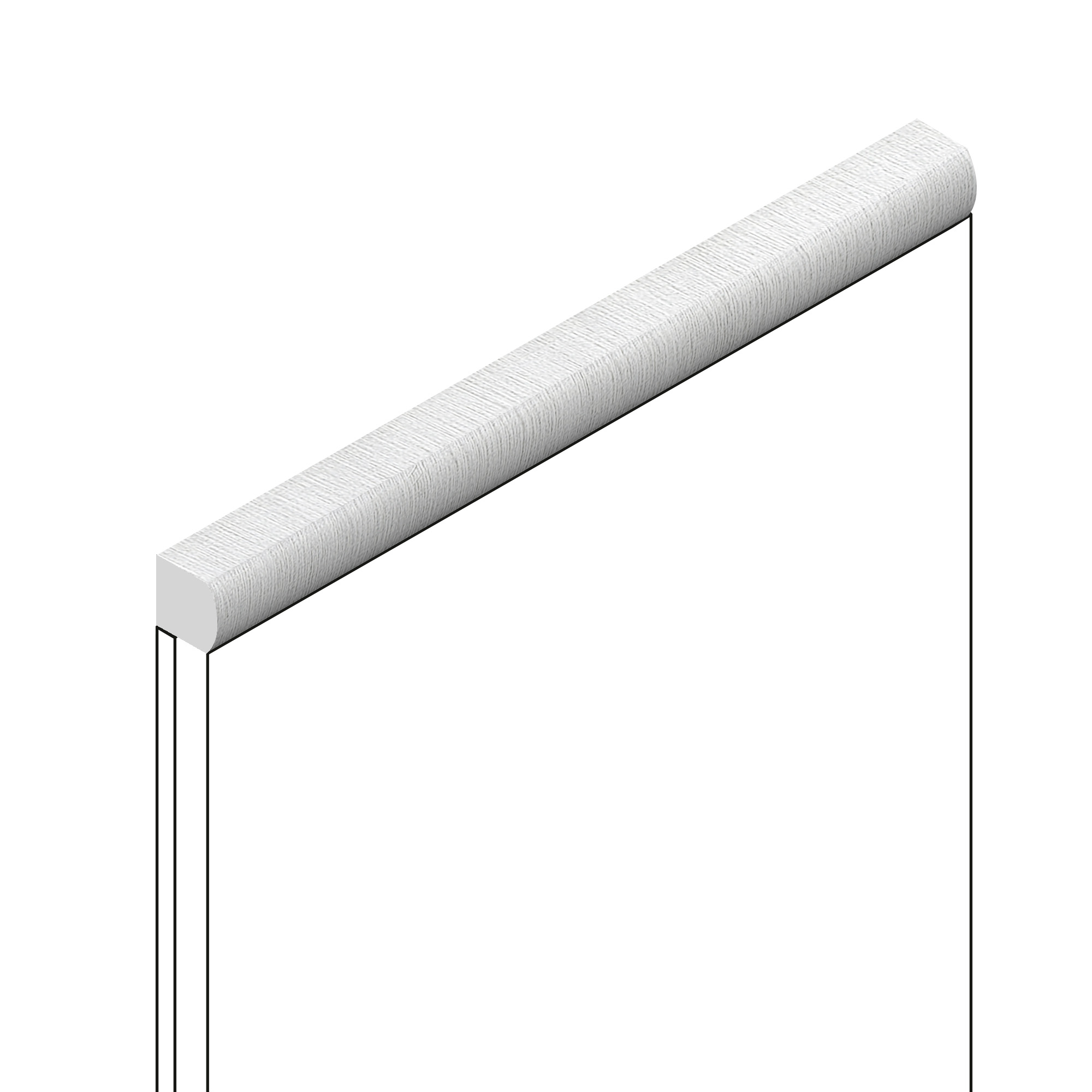 Молдинг из полистирола Hiwood D15V2 S339S 2700×15×15