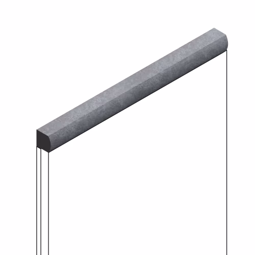 Молдинг из полистирола Hiwood D15V2 S381A 2700×15×15