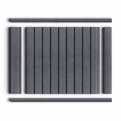 Молдинг из полистирола Hiwood D15V2 S381A 2700×15×15