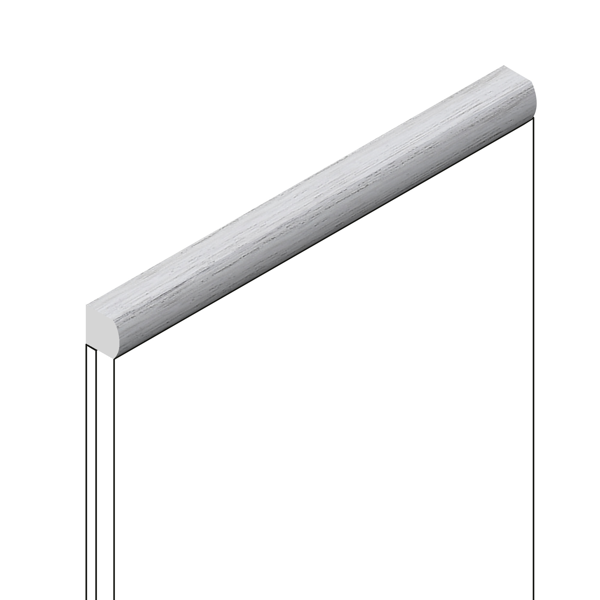 Молдинг из полистирола Hiwood D15V2 W36 2700×15×15