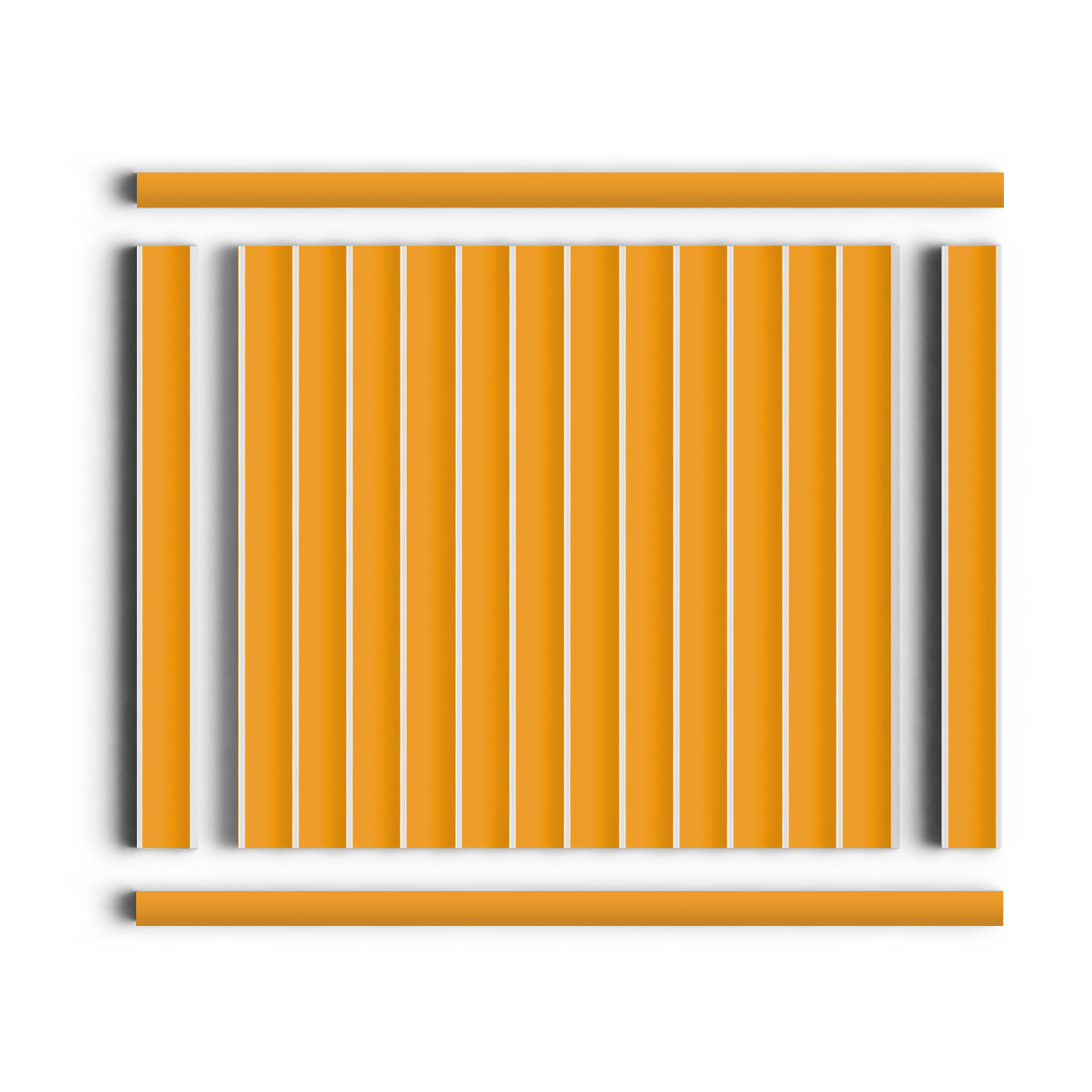 Молдинг из полистирола Hiwood D15V2 Y5 2700×15×15