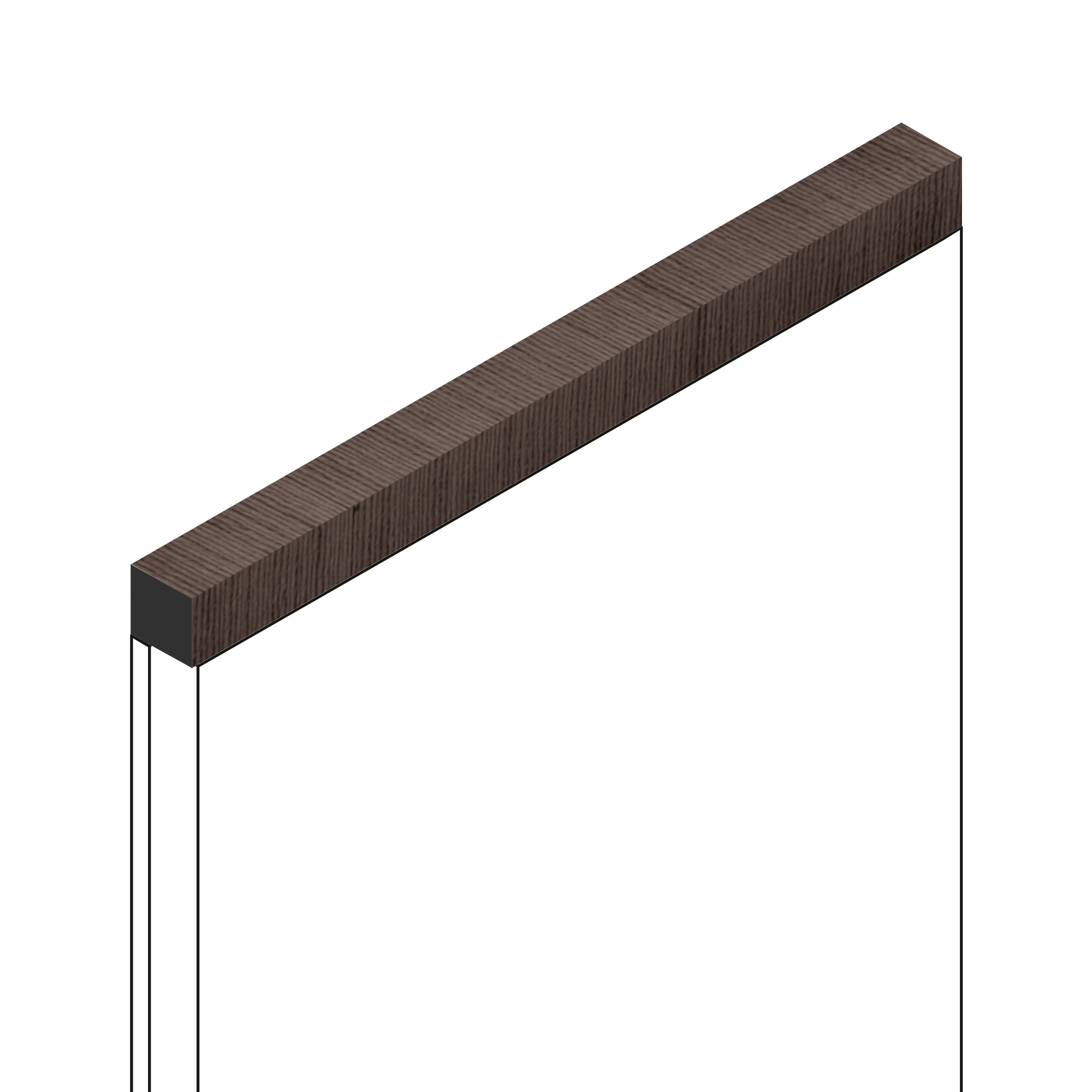 Молдинг из полистирола Hiwood D12V1 BR354 2700×12×12