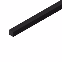Молдинг из полистирола Hiwood D12V1 BK 2700×12×12