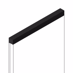 Молдинг из полистирола Hiwood D12V1 BK 2700×12×12