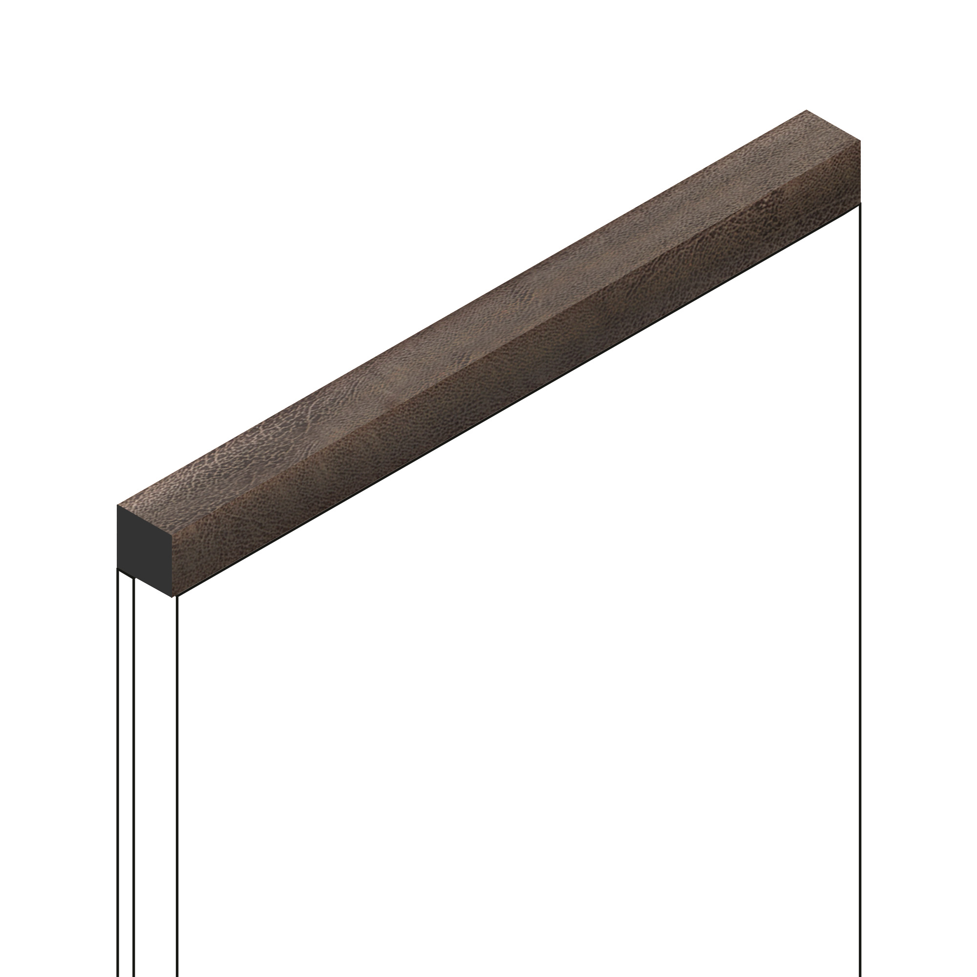 Молдинг из полистирола Hiwood D12V1 BR405 2700×12×12