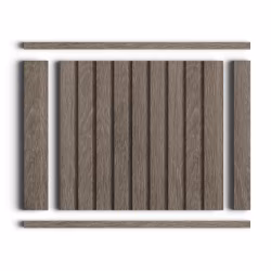 Молдинг из полистирола Hiwood D12V1 BR490 2700×12×12