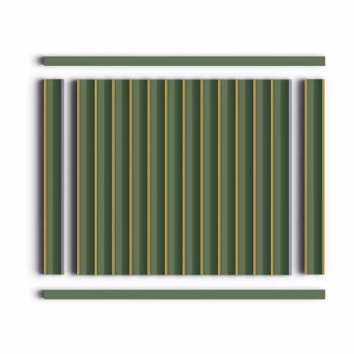Молдинг из полистирола Hiwood D12V1 GN81G 2700×12×12