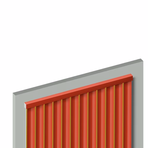 Молдинг из полистирола Hiwood D12V1 OR3G 2700×12×12