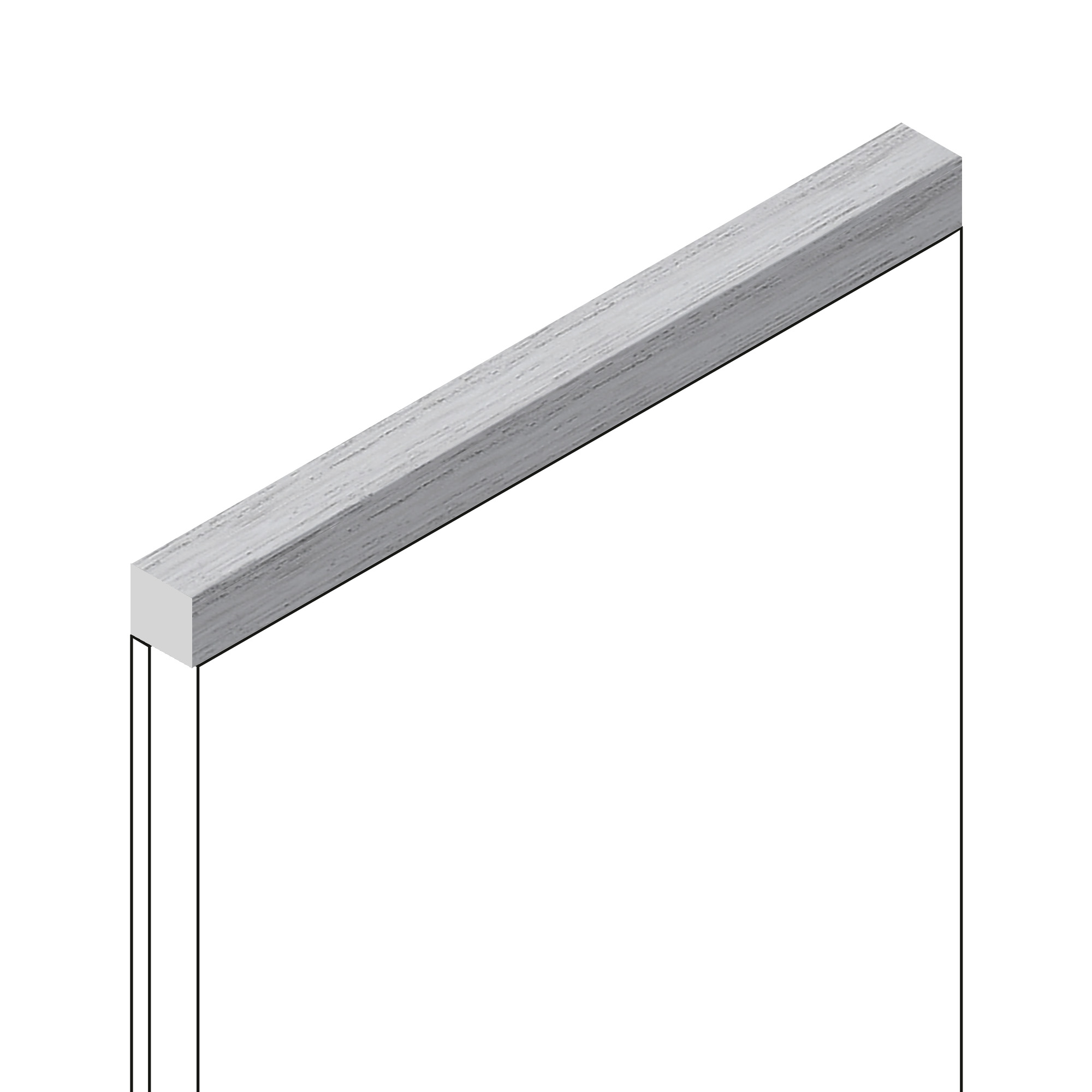 Молдинг из полистирола Hiwood D12V1 W36 2700×12×12