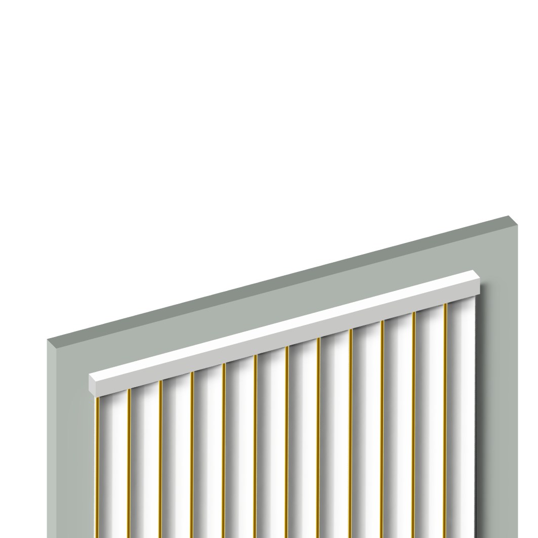 Молдинг из полистирола Hiwood D12V1 W41G 2700×12×12