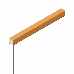 Молдинг из полистирола Hiwood D12V1 Y5 2700×12×12