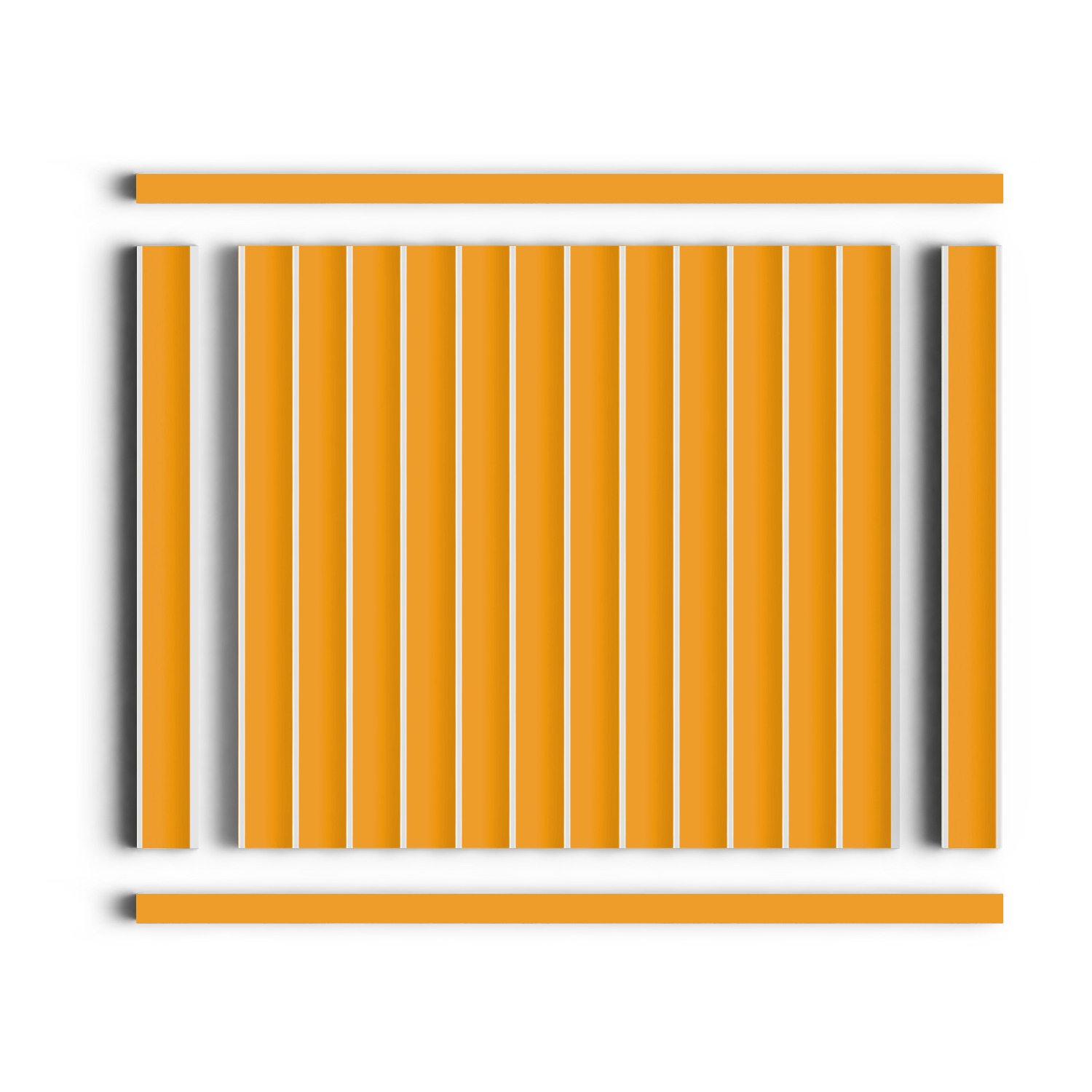 Молдинг из полистирола Hiwood D12V1 Y5 2700×12×12