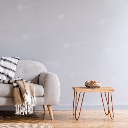 Плинтус Alpine Floor Rico Concept 80 Белый с тиснением RC80001 2200×80×20