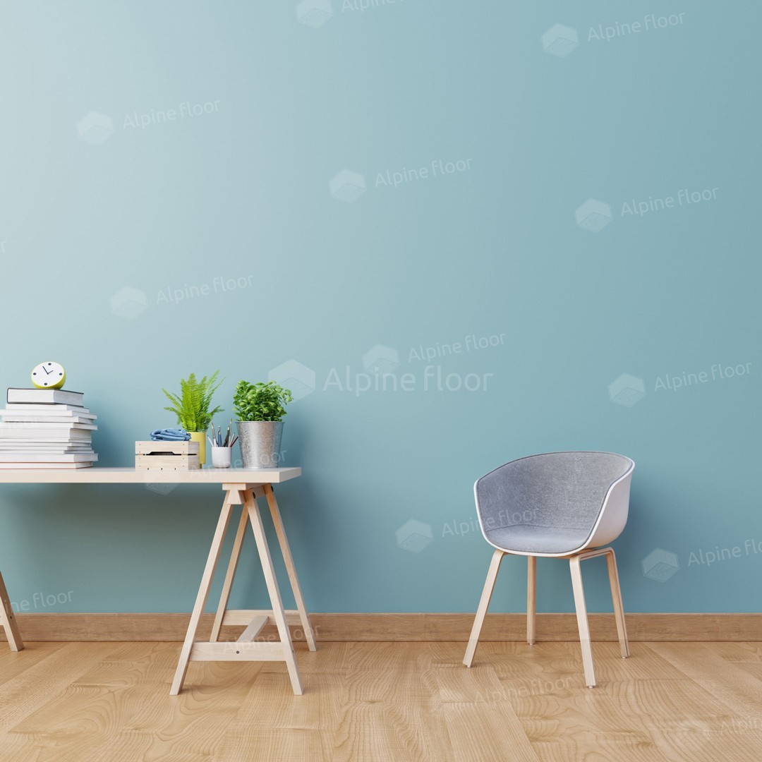 Плинтус Alpine Floor Rico Concept 80 Кедр бурбон RC80208 2200×80×20 фото в интерьере