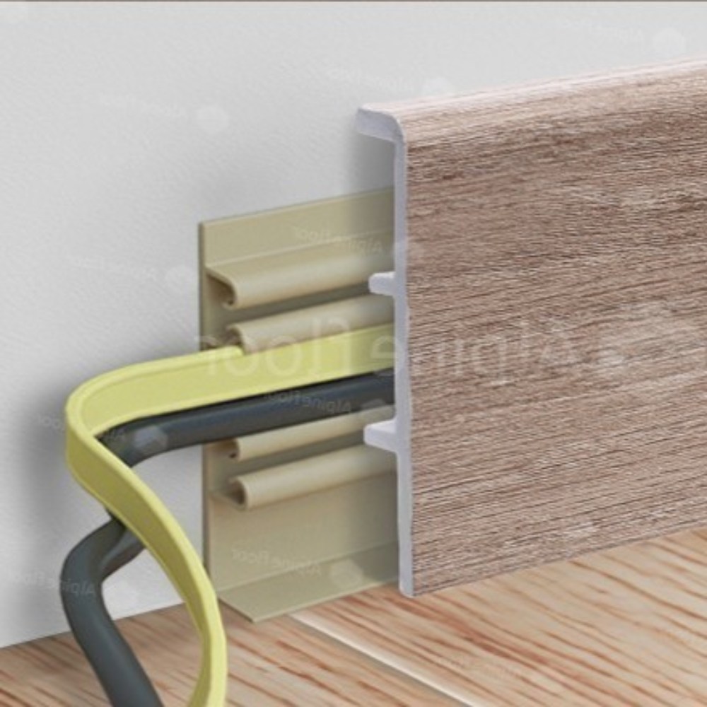 Плинтус Alpine Floor Rico Concept 80 Вишня гамильтон RC80015 2200×80×20