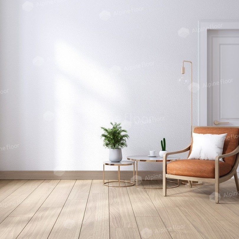 Плинтус Alpine Floor Rico Concept 80 Вишня гамильтон RC80015 2200×80×20 фото в интерьере