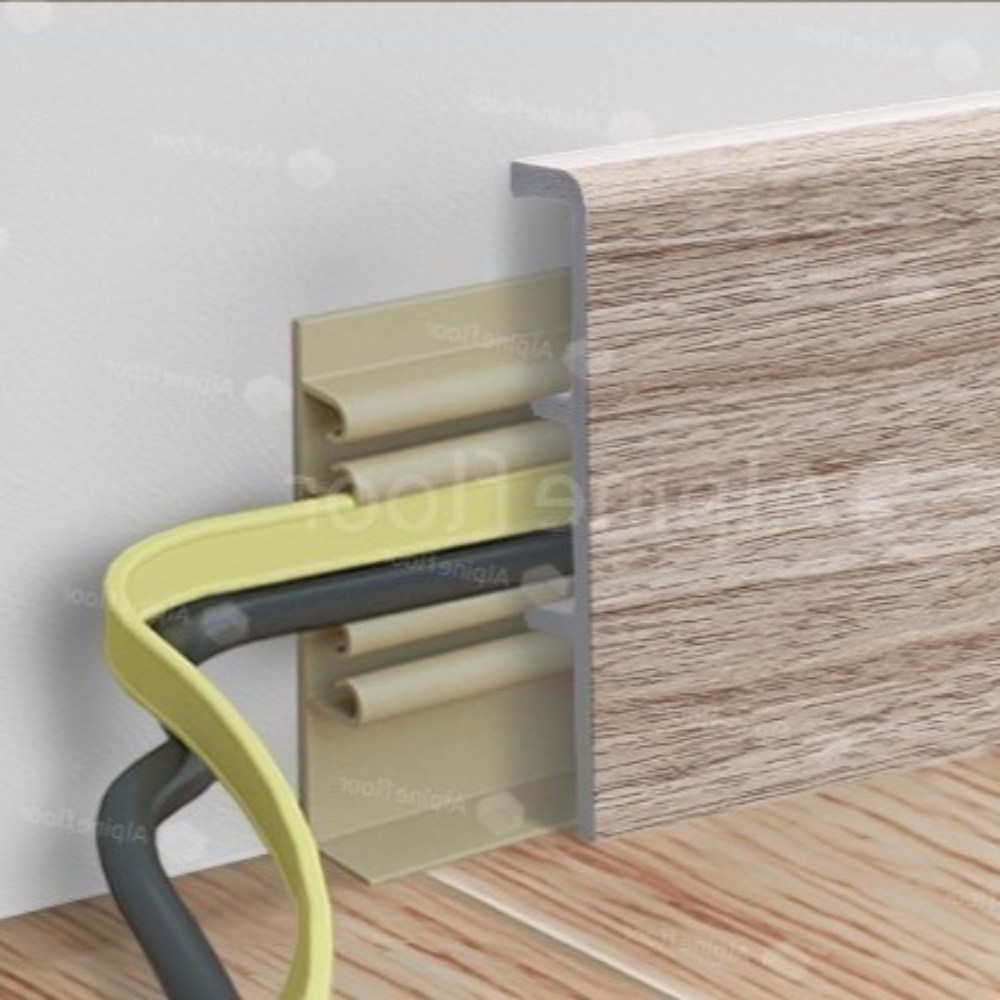 Плинтус Alpine Floor Rico Concept 80 Кипарис альпийский RC80104 2200×80×20