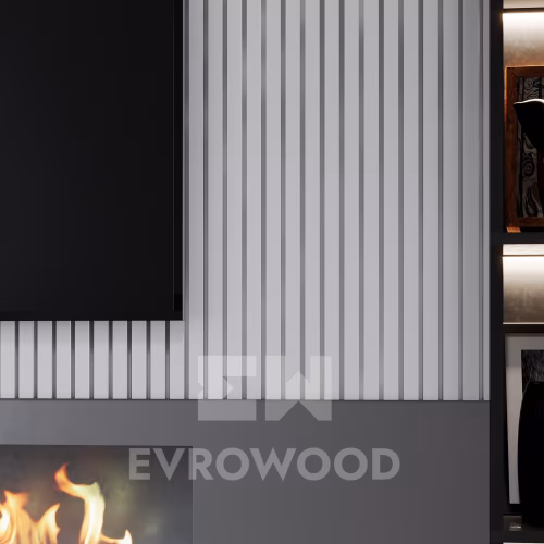 Стеновая панель под покраску Evrowood PL 04 2000×120×12