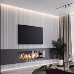 Стеновая панель под покраску Evrowood PL 05 2000×120×12