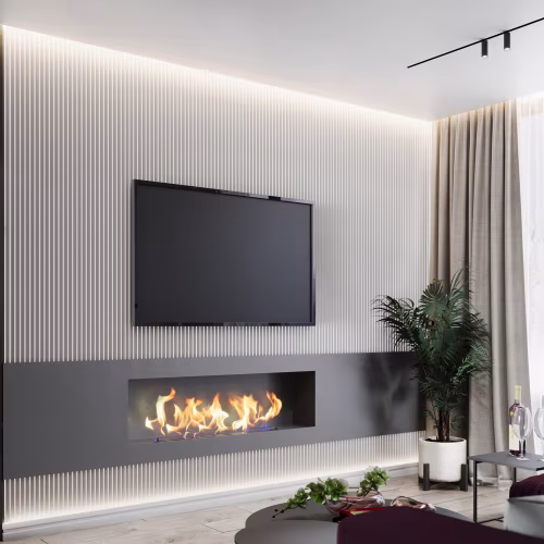 Стеновая панель под покраску Evrowood PL 06 2000×120×12