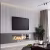 Стеновая панель под покраску Evrowood PL 07 2000×120×12 фото в интерьере