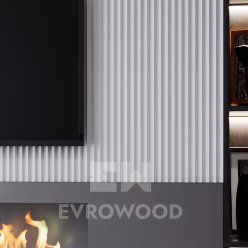Стеновая панель под покраску Evrowood PL 08 2000×120×12