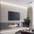 Стеновая панель под покраску Evrowood PL 08 2000×120×12 фото в интерьере