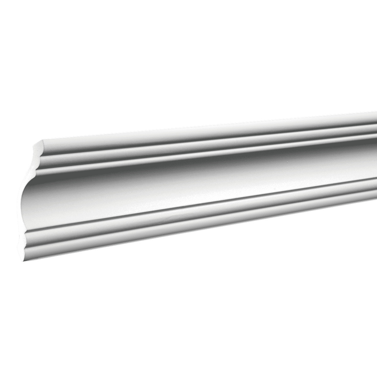 Потолочный плинтус под покраску Европласт 1.50.102 2000×76×69