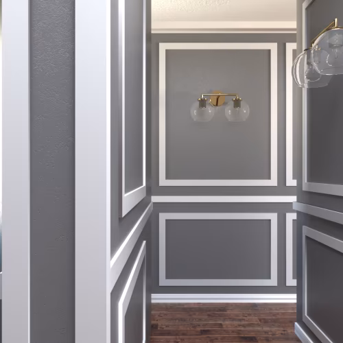 Молдинг МДФ под покраску Evrowood М 08 2000×80×12