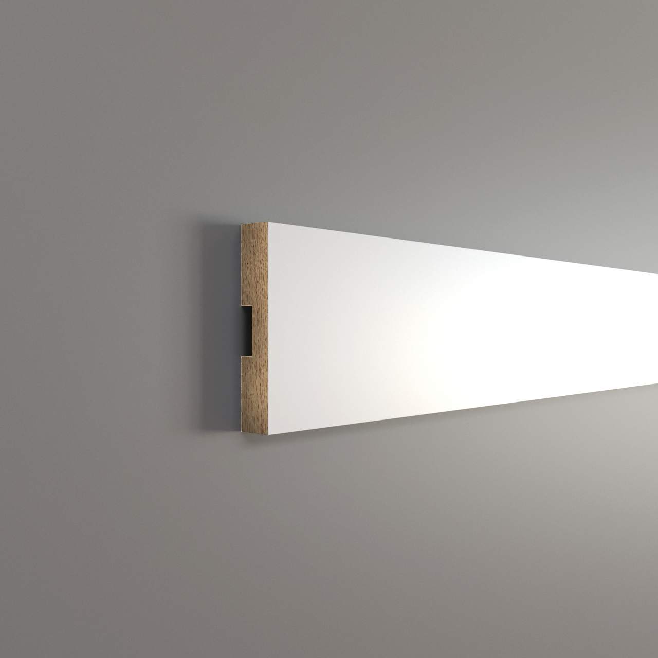 Молдинг МДФ под покраску Evrowood М 08 2000×80×12