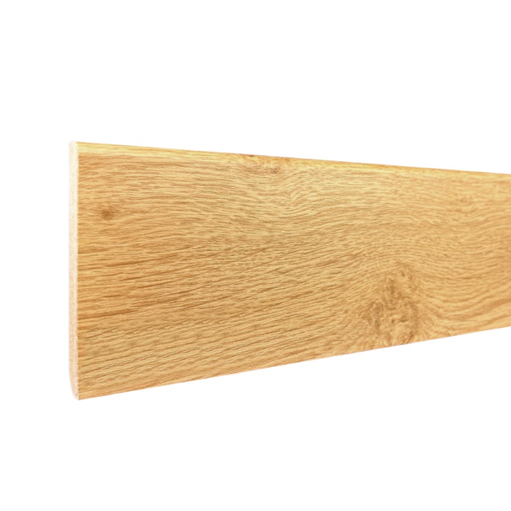 Плинтус МДФ ламинированный TeckWood Дуб Мед 2150×80×10