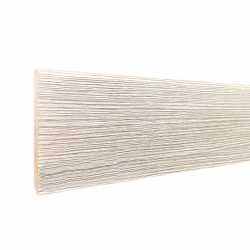 Плинтус МДФ ламинированный TeckWood Дуб Крем 2150×80×10