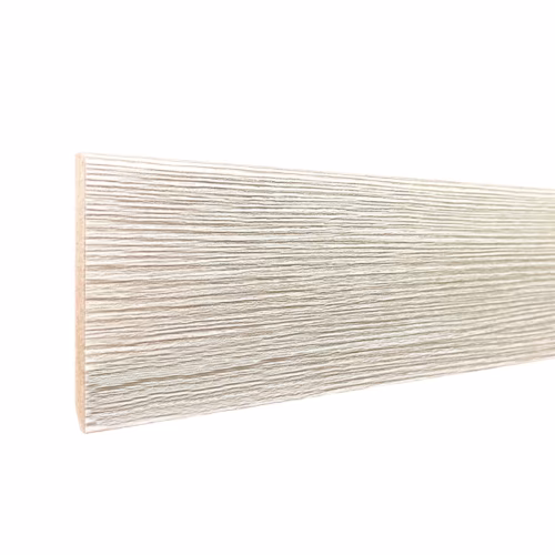 Плинтус МДФ ламинированный TeckWood Дуб Крем 2150×80×10