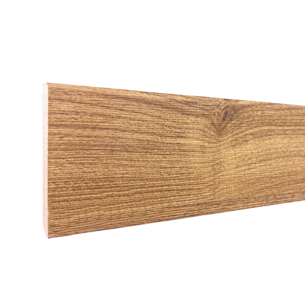 Плинтус МДФ ламинированный TeckWood Орех Натур 2150×80×10