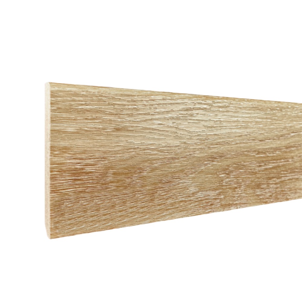 Плинтус МДФ ламинированный TeckWood Дуб Крафт 2150×80×10