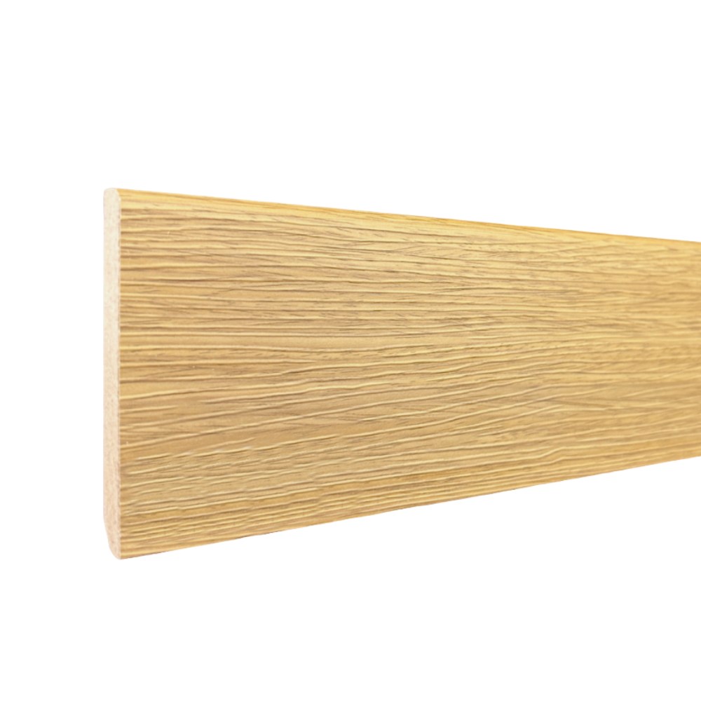 Плинтус МДФ ламинированный TeckWood Дуб Лайн 2150×80×10