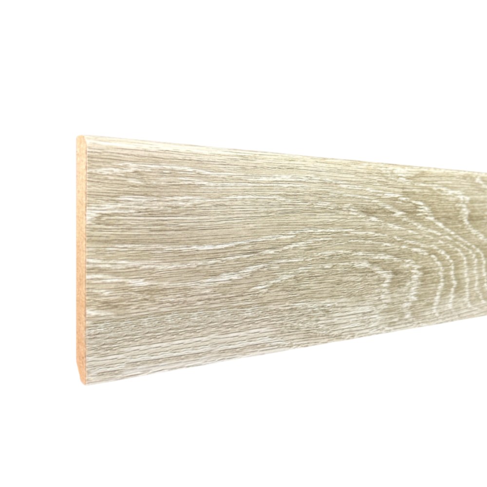 Плинтус МДФ ламинированный TeckWood Дуб Плэйт 2150×80×10