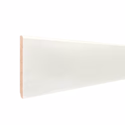 Плинтус МДФ ламинированный TeckWood RAL 9010 2150×80×10