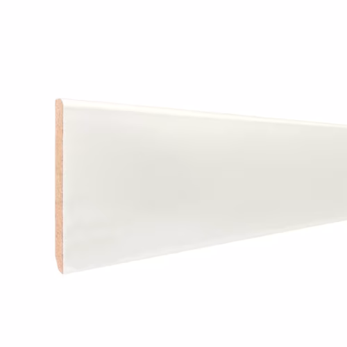 Плинтус МДФ ламинированный TeckWood RAL 9010 2150×80×10