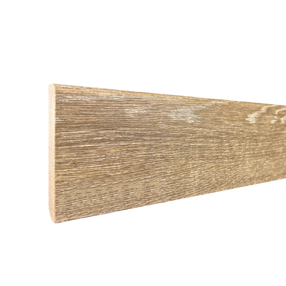 Плинтус МДФ ламинированный TeckWood Дуб Кокос 2150×80×10