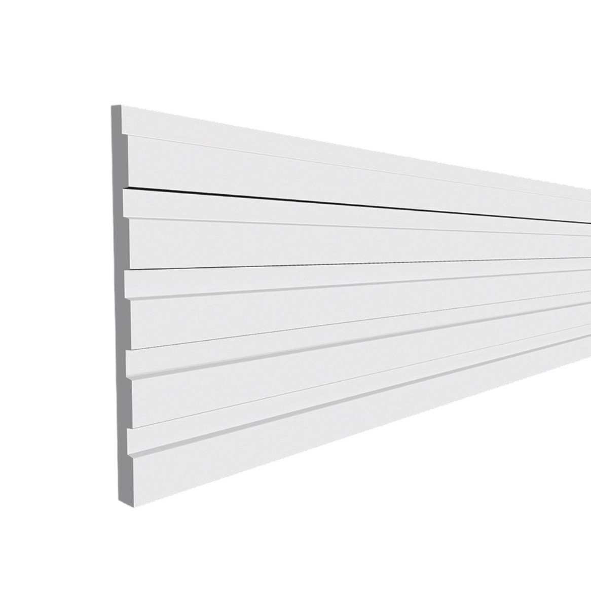 Стеновая панель из полистирола под покраску Decor-Dizayn Грани DD904 2000×150×10