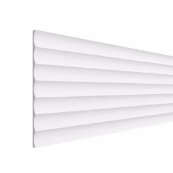 Стеновая панель из полистирола под покраску Decor-Dizayn Грани DD900 2000×240×10