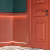 Стеновая панель из полистирола под покраску Decor-Dizayn Грани DD912 2000×240×13 фото в интерьере