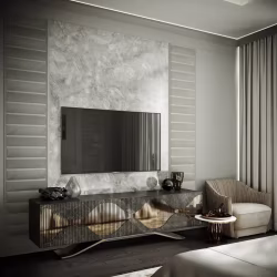 Стеновая панель из полистирола под покраску Decor-Dizayn Грани DD920 2000×220×10