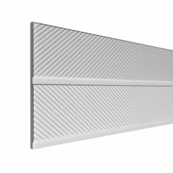 Стеновая панель из полистирола под покраску Decor-Dizayn Грани DD920 2000×220×10
