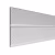 Стеновая панель из полистирола под покраску Decor-Dizayn Грани DD920 2000×220×10
