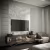 Стеновая панель из полистирола под покраску Decor-Dizayn Грани DD920 3000×220×10 фото в интерьере