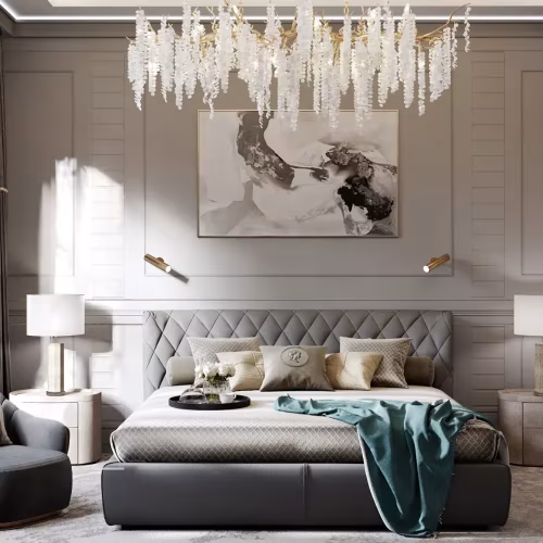 Стеновая панель из полистирола под покраску Decor-Dizayn Грани DD921 2000×220×10