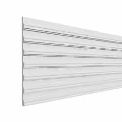 Стеновая панель из полистирола под покраску Decor-Dizayn Грани DD922 3000×220×13