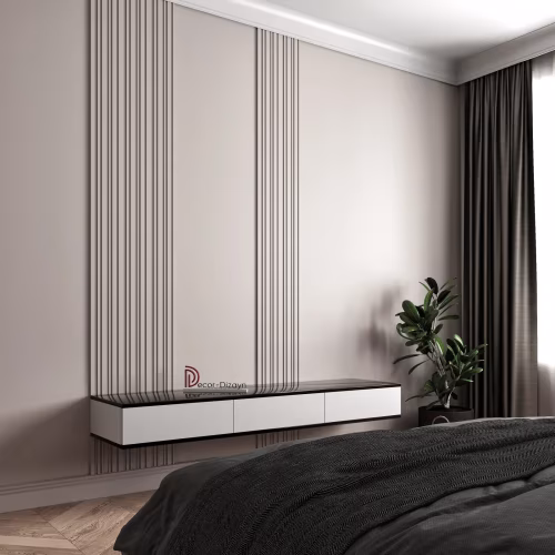 Стеновая панель из полистирола под покраску Decor-Dizayn Modern DD924 3000×150×10